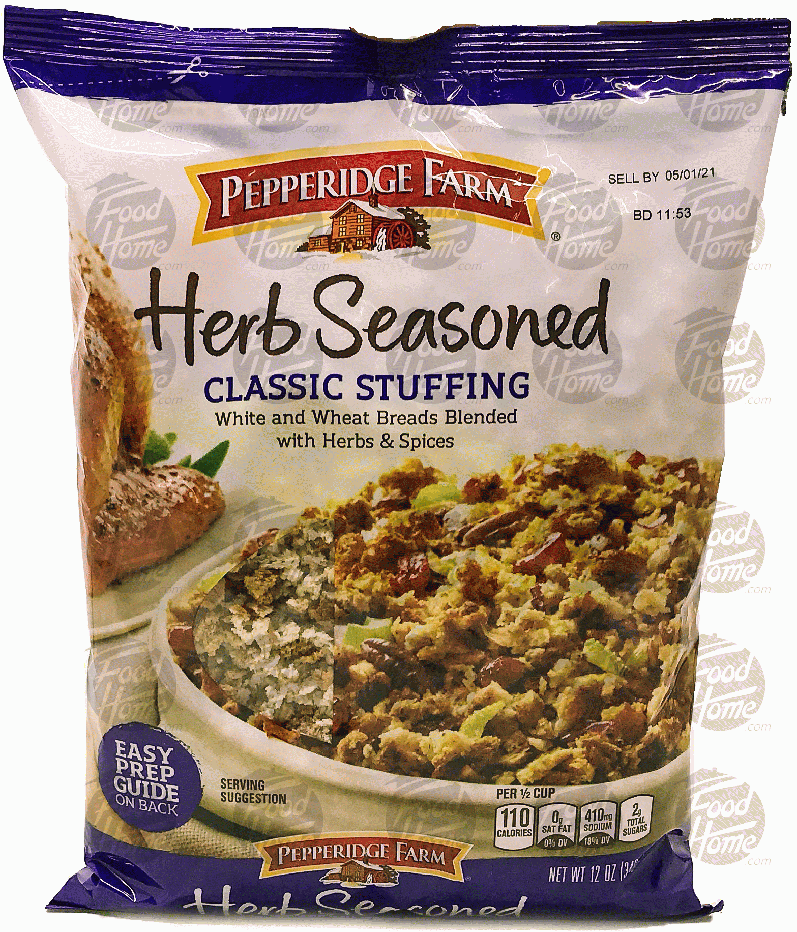 Pepperidge Farm  herb seasoned classic stuffing, bag Full-Size Picture